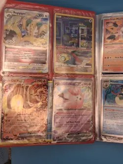 Pokemon TCG Vintage Pikachu Binder Stuffed With Near Mint Rares And Holo Rares - Image 3