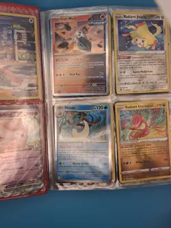 Pokemon TCG Vintage Pikachu Binder Stuffed With Near Mint Rares And Holo Rares - Image 4