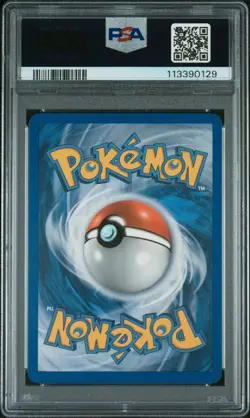 2011 POKEMON BLACK & WHITE #113 FULL ART/RESHIRAM PSA 8 - Image 2