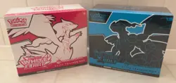 Pokemon Center (1) Black Bolt and (1) White Flare ETB Pokemon TCG Factory Sealed - Image 1