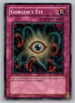 Soul of the Duelist: 1st Edition #SOD-EN058 Gorgon's Eye - VG - Image 1