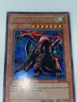 Yu-Gi-Oh Harpie's Pet Baby Dragon Fmr Lp Misprint - Image 5