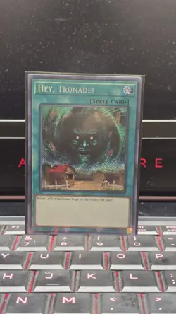 | Yugioh Hey, Trunade! MP18-EN210 1st Edition Secret Rare NM 🔥 | - Image 1