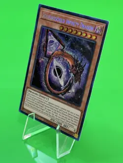 Yu-Gi-Oh Maze Of The Master Schwarzschild Infinity Dragon Secret Rare MZTM-EN013 - Image 2