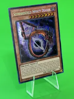 Yu-Gi-Oh Maze Of The Master Schwarzschild Infinity Dragon Secret Rare MZTM-EN013 - Image 3