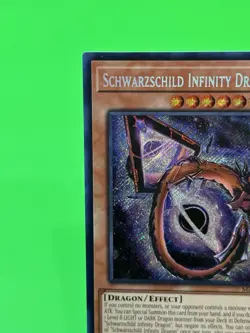Yu-Gi-Oh Maze Of The Master Schwarzschild Infinity Dragon Secret Rare MZTM-EN013 - Image 4