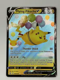 Flying Pikachu V 006/025 - Celebrations - Holo Ultra Rare Pokemon Card NM - Image 1