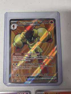 Pokemon Armarouge ex Premium Collection Ceruledge Charcadet Promo 3 Card Set NM - Image 2