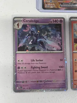 Pokemon Armarouge ex Premium Collection Ceruledge Charcadet Promo 3 Card Set NM - Image 4