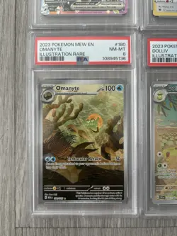 Pokemon TCG PSA Graded Card Lot Of 5 PSA 7-8 - Image 4
