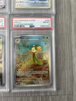Pokemon TCG PSA Graded Card Lot Of 5 PSA 7-8 - Image 5