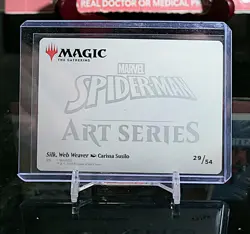 Silk, Web Weaver Art Card (29/54) Art Series: Marvel's Spider-Man Regular - Image 2