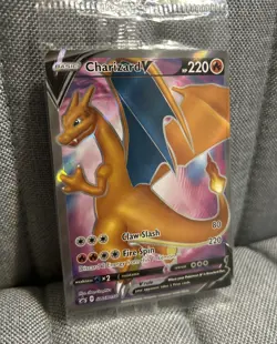 Charizard V SWSH050 Champion's Path Promo - Sealed- Pokemon Card Full Art Holo - Image 4