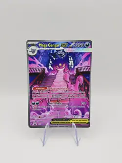 2025 Pokemon Mega Gengar ex Promo 072 SIR Phantasmal Flames Custom Art Card - Image 1