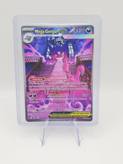 2025 Pokemon Mega Gengar ex Promo 072 SIR Phantasmal Flames Custom Art Card - Image 3