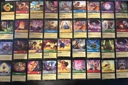 Disney Lorcana Bulk Lot Cards 600 + cards 48 SuperRare, 137 Rare, 350+ uncommon - Image 4