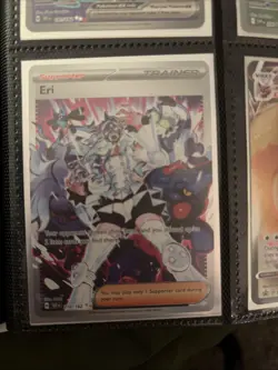 Pokemon TCG Eri Trainer Full Art Special Illustration Card 210/162 - Image 1