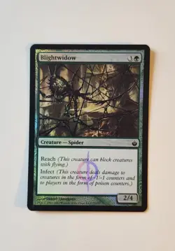 MTG Blightwidow / Mirrodin Besieged / FOIL Common NM Condition Card - Image 1