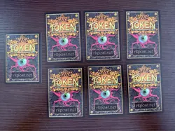 7x Signed Mtg Caterpie Wurm Token Card RK Post - Image 2