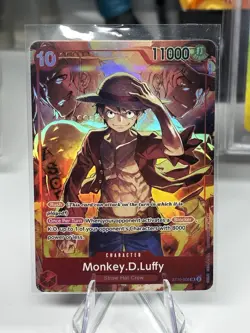 Monkey.D.Luffy (Treasure Booster Set) ST10-006 One Piece Promotion Cards Foil - Image 1