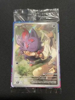 N’s Zorua 189 Pokemon Center Journey Together Stamped SVP189 Card SEALED - Image 5