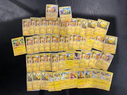 Pokemon All Pikachus! 50x Card Lot Bundle Bulk Collection - 2 Reverse Holos - Image 1