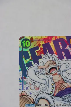 TCG One Piece Card Game Monkey.D.Luffy OP05-119 SEC ALT Art English Foil - Image 2