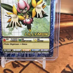 Bandai Digimon Trading Card Series 6 Lillymon Bo-289 non-holo - Image 4