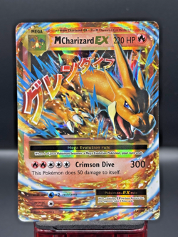 Pokemon TCG M Charizard EX 13/108 Evolutions 2016 Holo Ultra Rare Card MP - Image 1