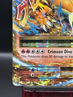 Pokemon TCG M Charizard EX 13/108 Evolutions 2016 Holo Ultra Rare Card MP - Image 5