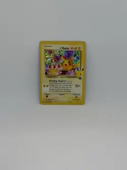 NM Birthday Pikachu #24 Celebrations: Classic Collection Holo Pokemon Card - Image 1