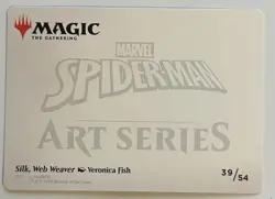 Silk, Web Weaver Art Card (39/54) Art Series: Marvel's Spider-Man Regular - Image 2