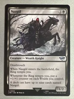 MTG / Nazgul / LTR / #334 / Regular / Uncommon / NM - Image 1