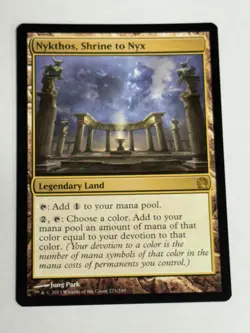 Nykthos, Shrine to NYX Theros MTG Magic the Gathering Rare Land - Image 3