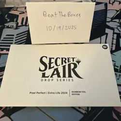 MtG Secret Lair Drop: Pixel Perfect: Extra Life 2024 - Rainbow Foil Edition - Image 1