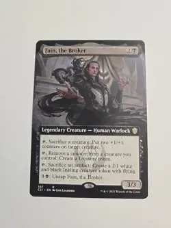 Fain the Broker (Extended Art) x1 MTG ENGLISH Rare Check My Store! - Image 1