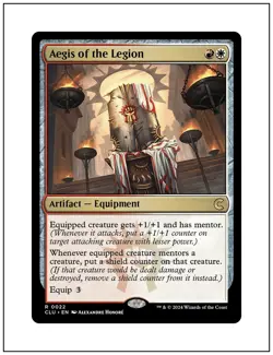 1x Aegis of the Legion, Ravnica Clue Edition, Magic MTG NM - Image 1