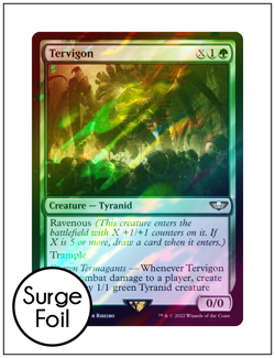 1x Tervigon, Surge Foil, Warhammer 40k, Magic MTG NM - Image 1