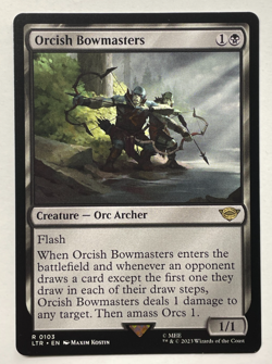 MTG Orcish Bowmasters Lord Of The Rings Tales of Middle-earth - NM - Image 1