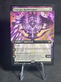 Entropic Battlecruiser (Extended Art) Edge of Eternities Regular - Image 1