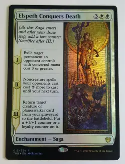 Elspeth Conquers Death FOIL - Theros Beyond Death (Magic/MTG) NM / Light Play - Image 1
