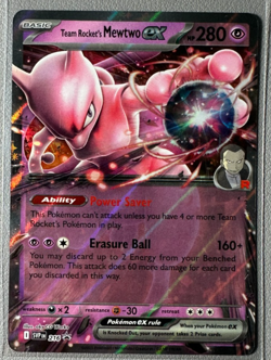 Team Rocket’s Mewtwo ex SVP 216 Pokemon Black Star Promo Destined Rivals - Image 1