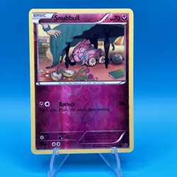 Snubbull 68/124 Reverse Holo XY Fates Collide 2016 Rare Pokemon TCG - Image 1