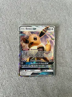 Eevee GX SM174 Holo Black Star Promo Sun & Moon Pokemon - Image 1