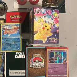 Pokemon TCG Starter Gift Box, Sealed 150+ Graded Jumbo Sleeves Dice Mewtwo - Image 2