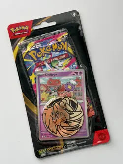 Pokemon TCG Mega Evolution Blister Pack | Drifblim Holo Promo Coin | Sealed - Image 1