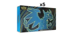 LOT OF 5 Pokemon Mega Charizard X ex Ultra-Premium Collection Box PRESALE - Image 1