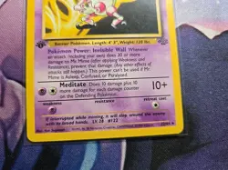 Pokemon ~ Jungle 1st Edition ~ Mr. Mime ~ Non HOLO 22/64 - Image 2