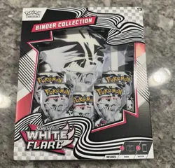✅Pokemon White Flare Binder Collection- NEW FREE SHIPPING✅ - Image 1