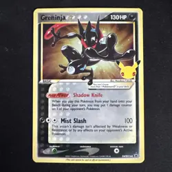 Greninja Gold Star SWSH144 Pokemon Celebrations 25th Anniversary NM/MINT - Image 1